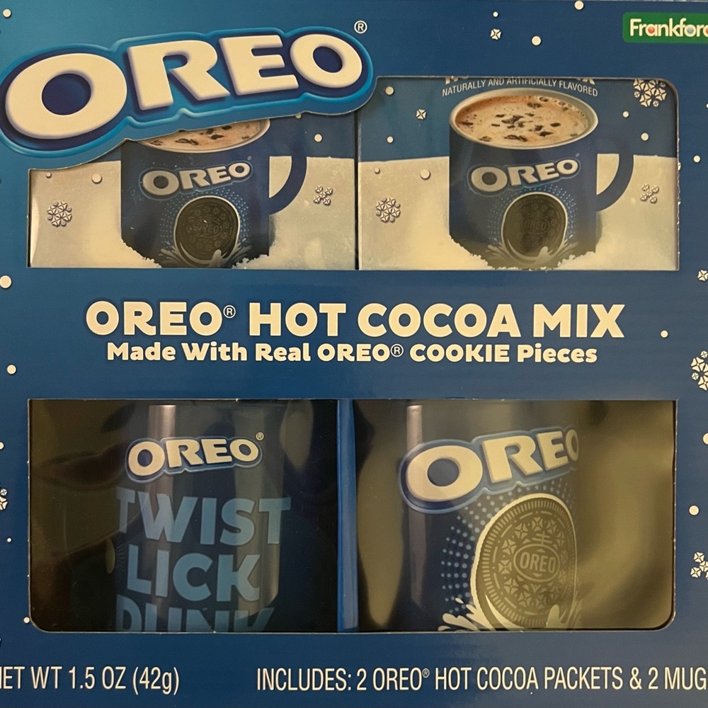 Oreo Hot Cocoa Mix with Mugs Set